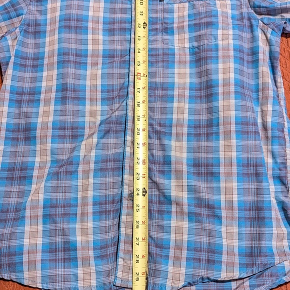 Kavu Large Mens plaid button down shirt - Picture 5 of 7